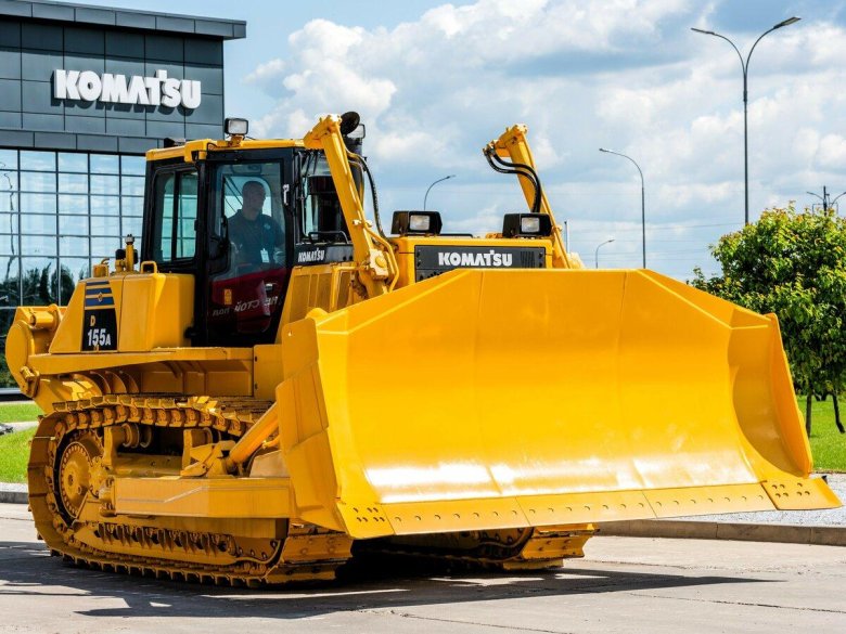 Бульдозер комацу