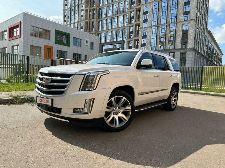 Кадиллак эскалейд 2015 белый