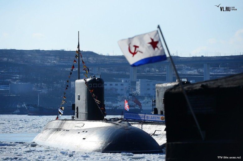 Подводная лодка ТОФ Владивосток