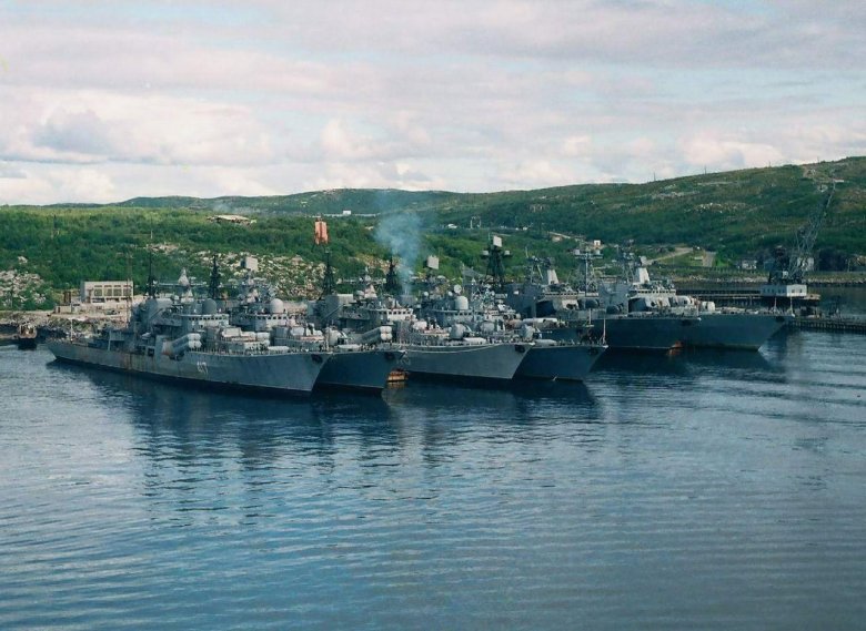Североморск база ВМФ