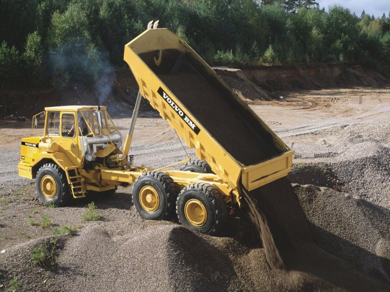 Шарнирно сочлененные самосвалы volvo a40f