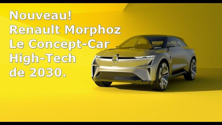 Renault MORPHOZ Concept 2020