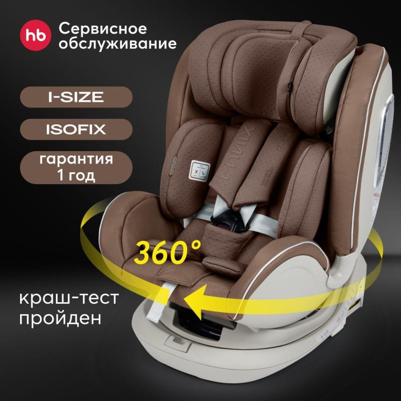 Автокресло happy baby bronson isofix