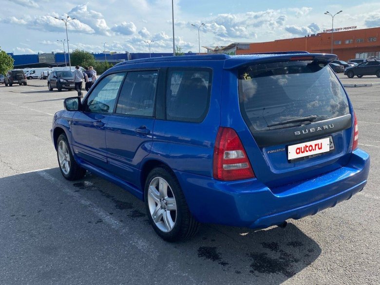 Subaru forester 2004 синий