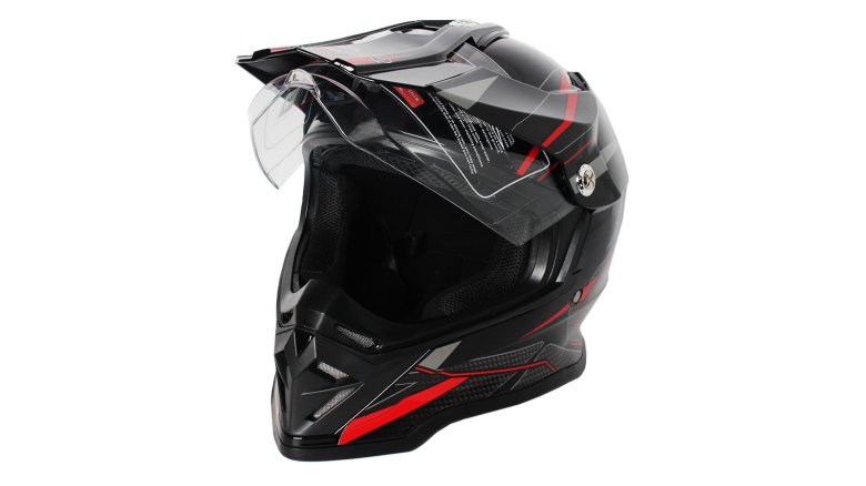 Шлем мото мотард hizer