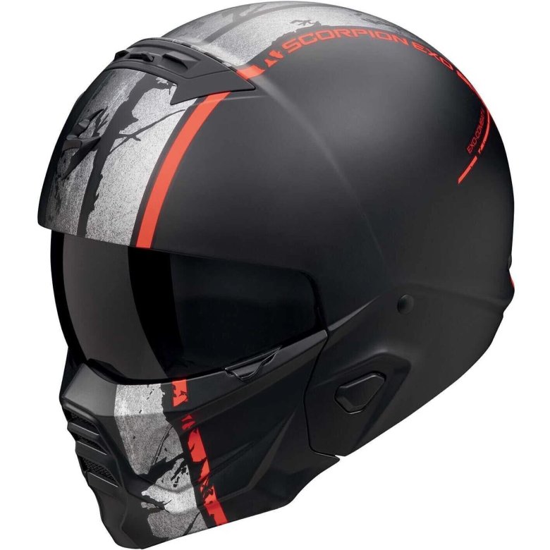 Мотошлем scorpion exo combat ii solid