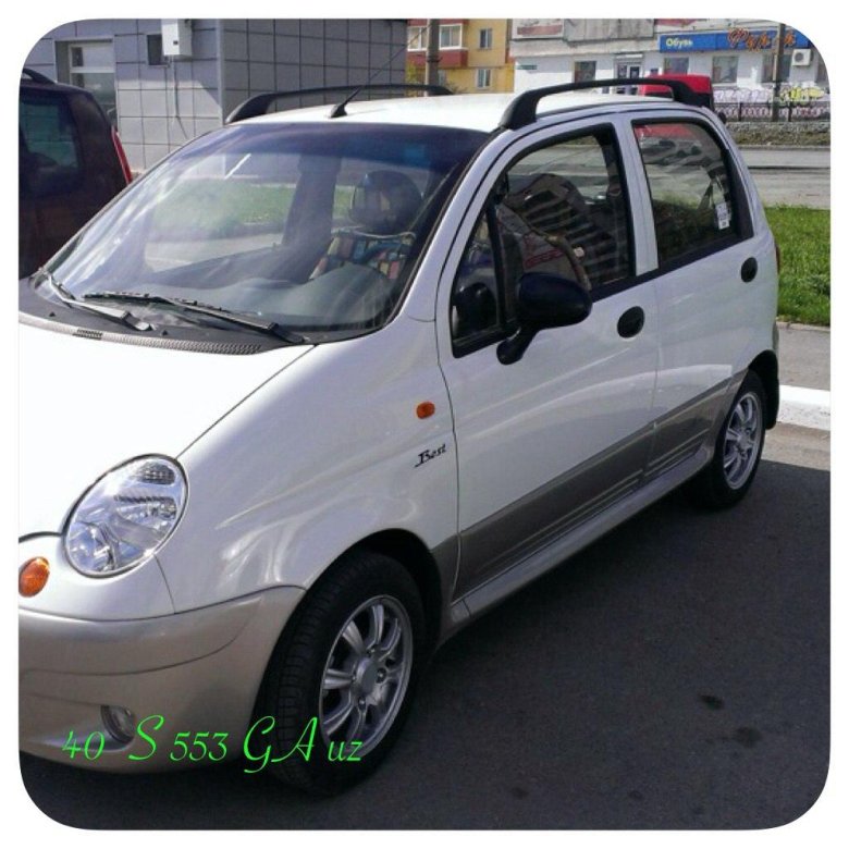 Матиз 2 белый