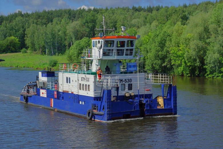 Буксир толкач речной