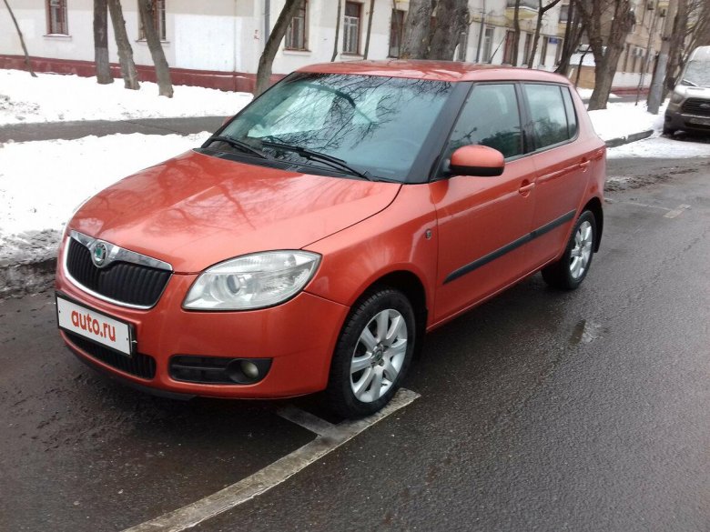 Skoda Fabia 2008 хэтчбек