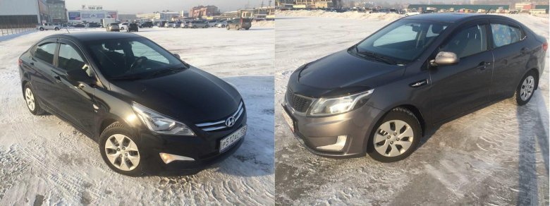 Kia Rio и Hyundai Solaris