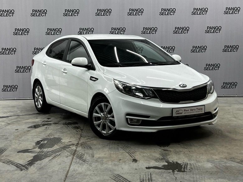 Киа Рио 3 белая