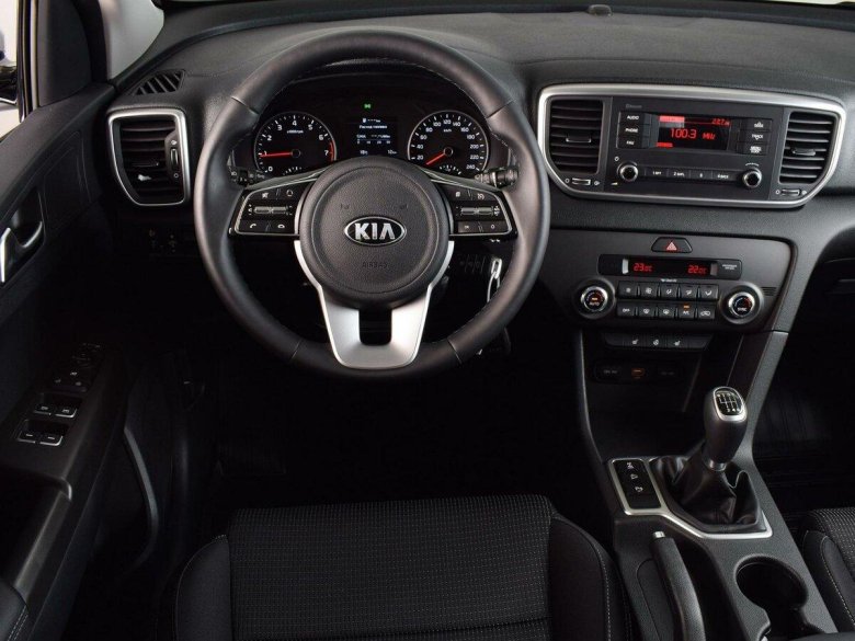 Салон Киа Спортейдж 4 Рестайлинг