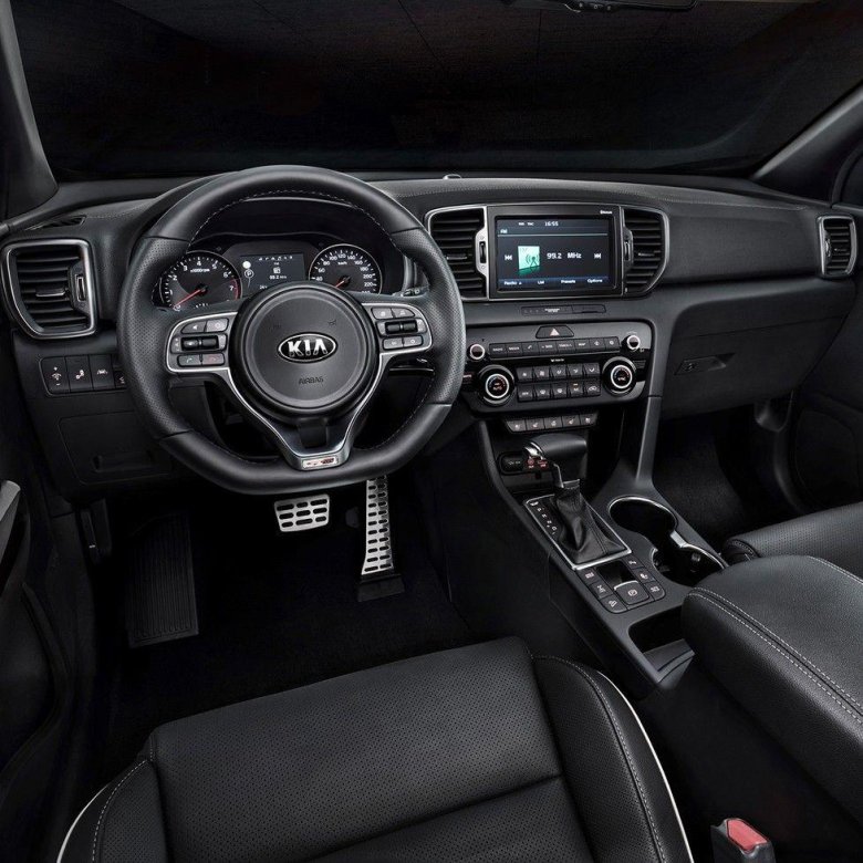Kia sportage 2016 gt line салон