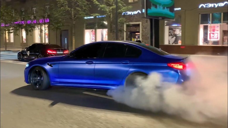 BMW m5 f90 дрифт