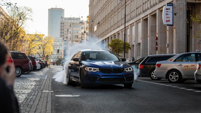 BMW m5 f90 Burnout