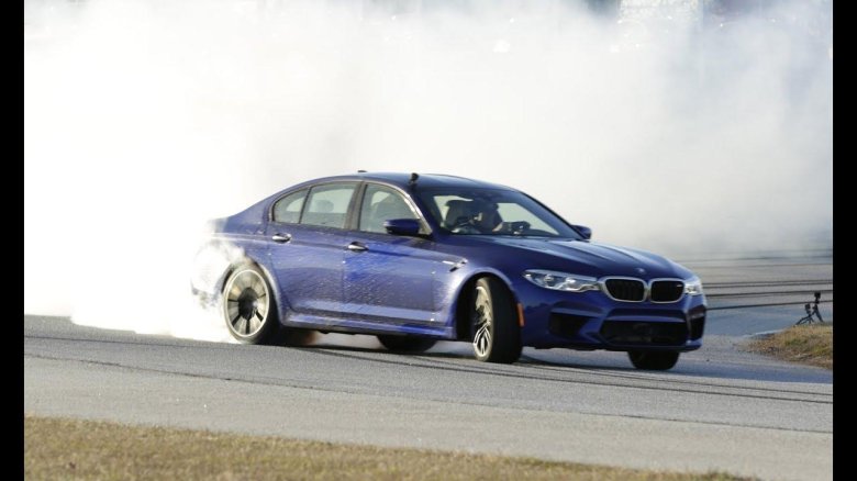 BMW m5 дрифт