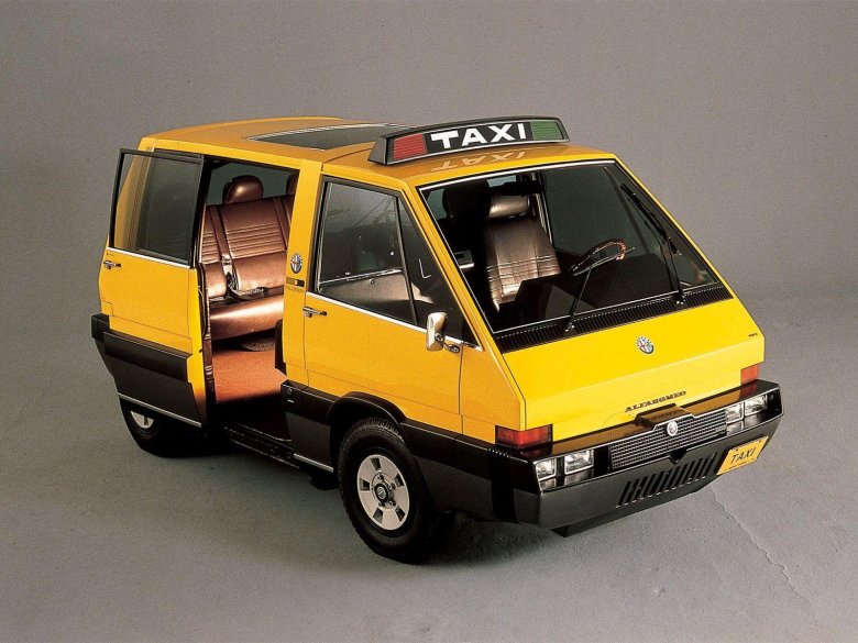Alfa romeo new york taxi