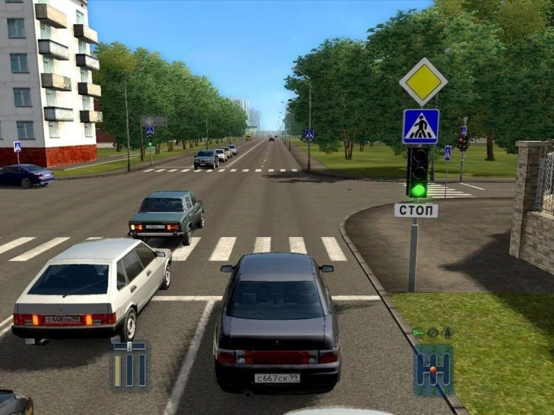 Симулятор вождения 3д инструктор