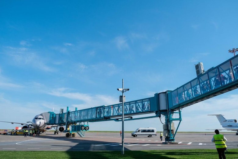 Телетрап в аэропорту Домодедово