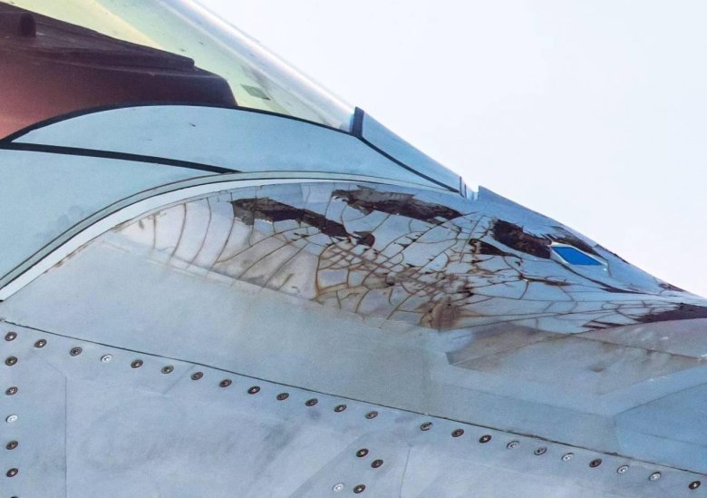 F-22 стелс покрытие