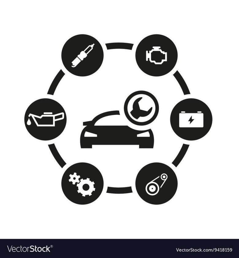 Значок автосервиса