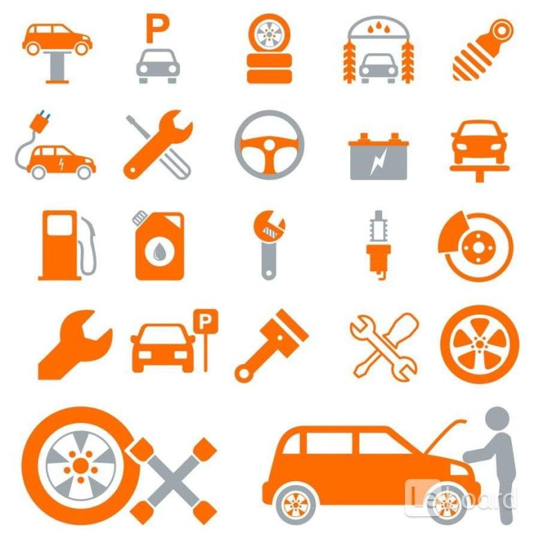 Значок автосервиса