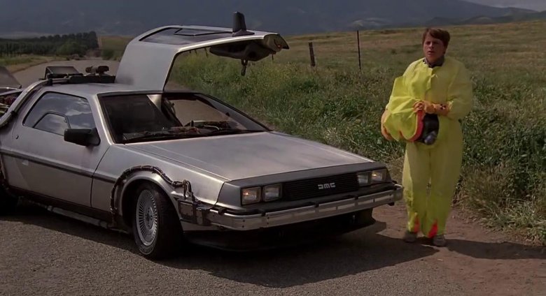 Делориан в фильме назад в будущее