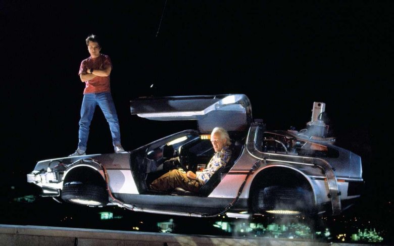 Делориан машина назад в будущее 2