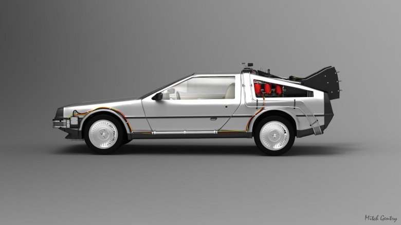 DELOREAN DMC-12 back to the Future