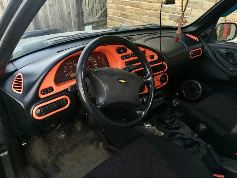 Панель и салон Шевроле Нива