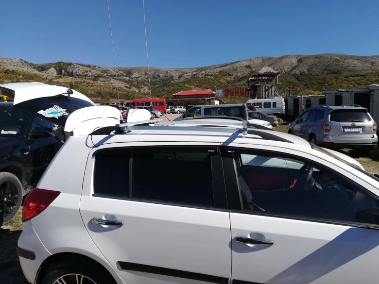 Багажник на крышу Джили МК кросс