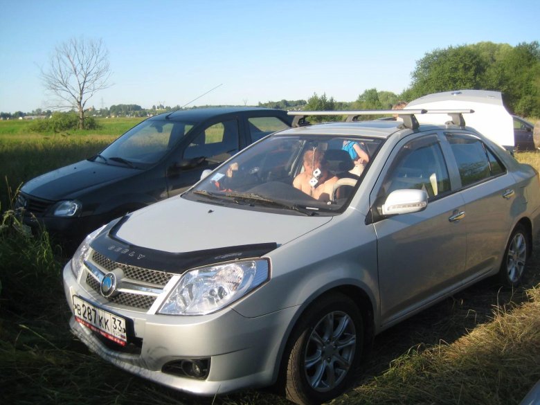 Багажник на крышу Джили МК кросс