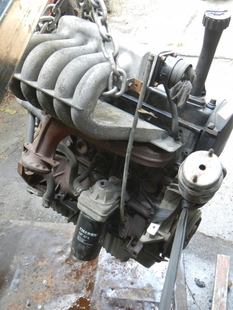 Двигатель aja Volkswagen Transporter t4 2.4 d