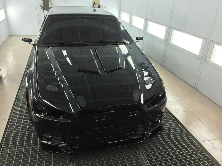 ВАЗ 2108 чёрная акула