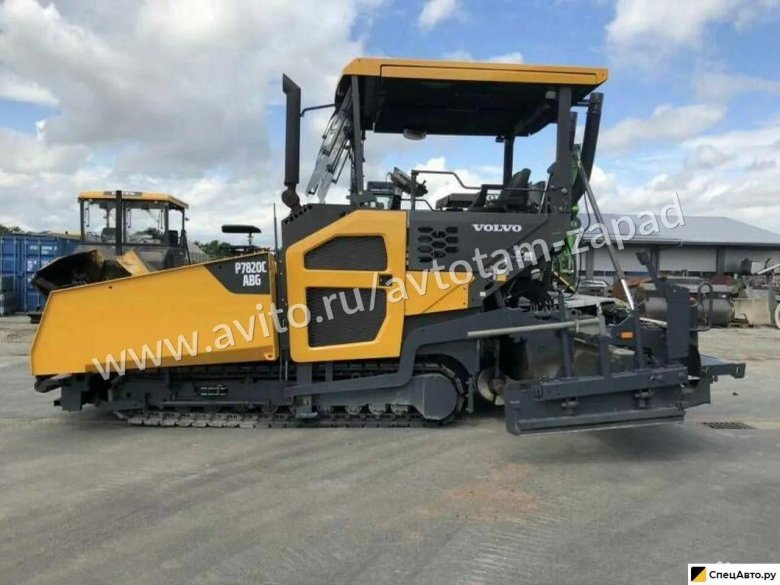 Асфальтоукладчик Volvo p7820c