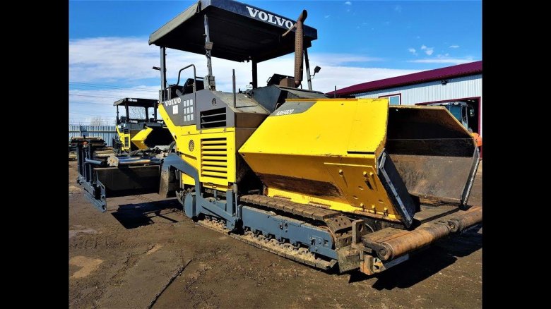 Асфальтоукладчик Volvo abg 5820