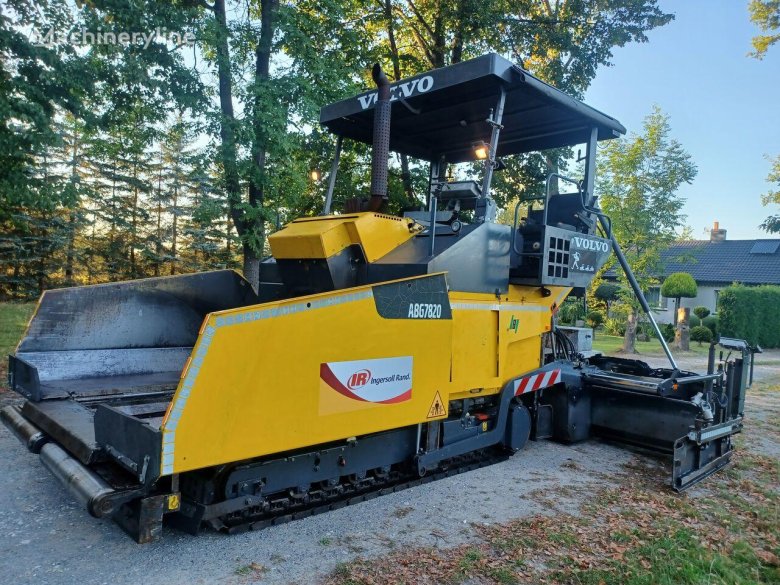 Асфальтоукладчик volvo abg6820