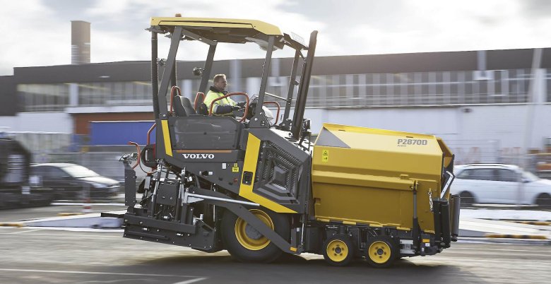 Асфальтоукладчик Volvo p7820d