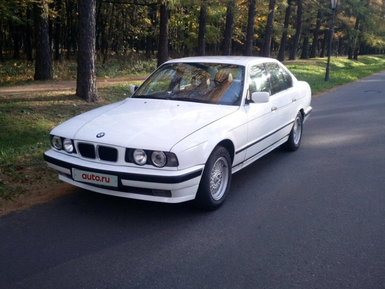 Bmw e34 белая