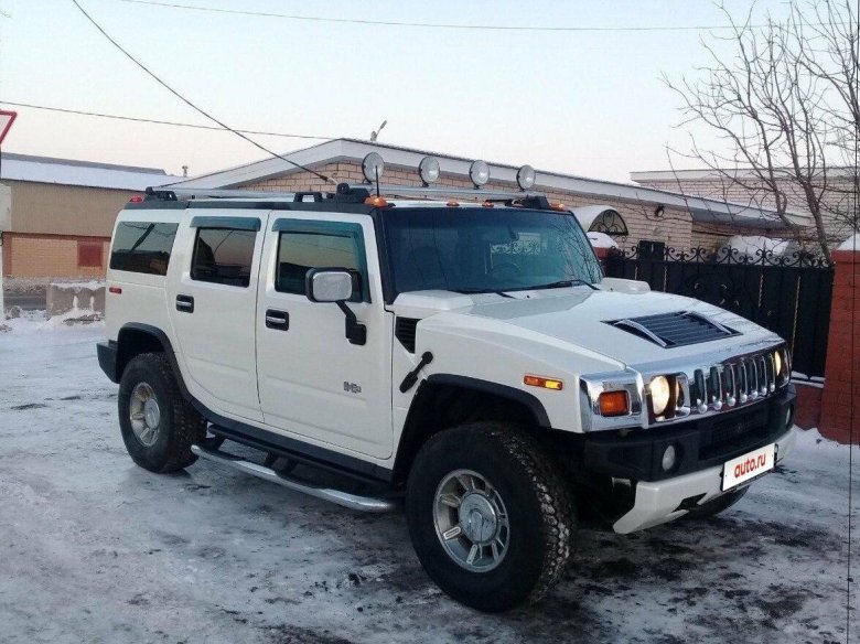 Хаммер н2 белый