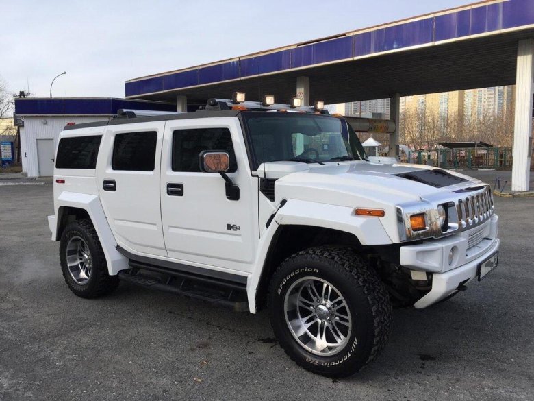 Хаммер 2 белый