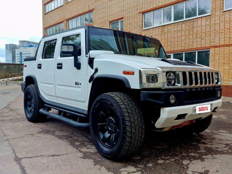 Хаммер н2 белый