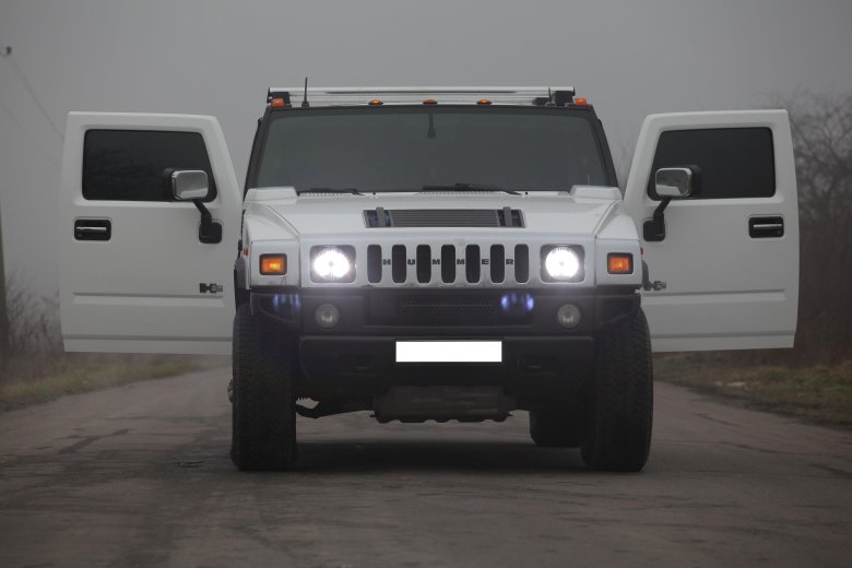 Хаммер н2 белый