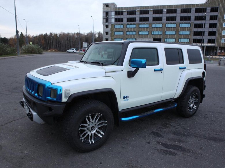 Hummer h3 белый