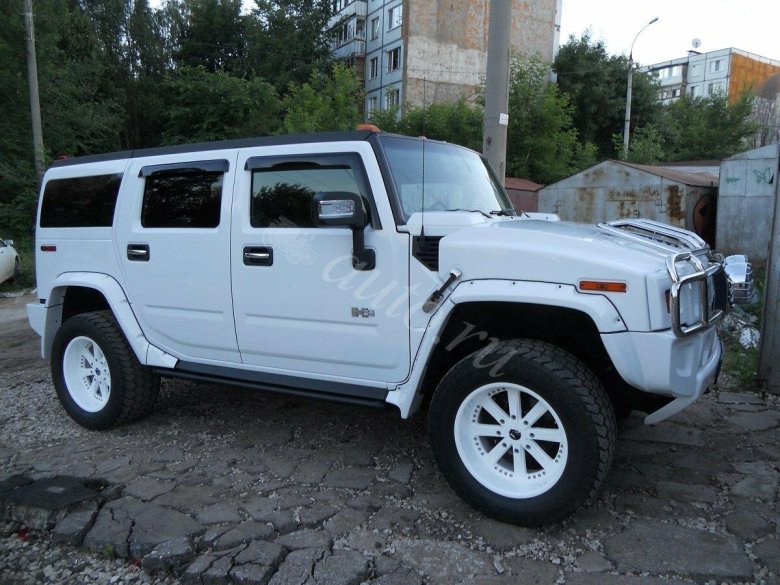 Хаммер н2 белый