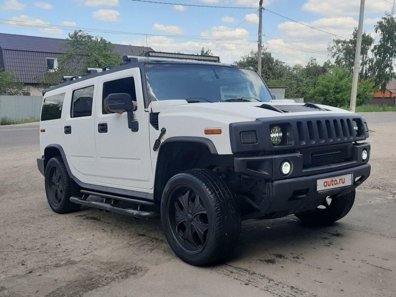 Хаммер белый