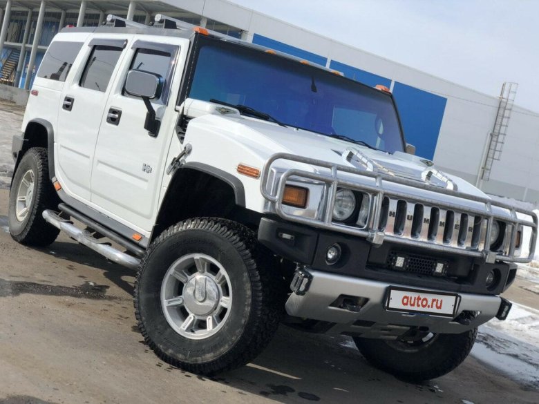 Хаммер белый