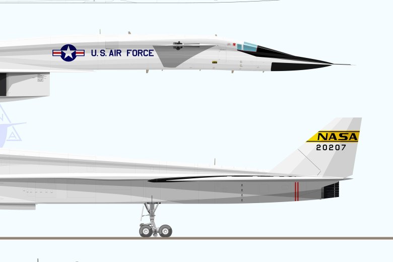 Самолет XB-70 Valkyrie