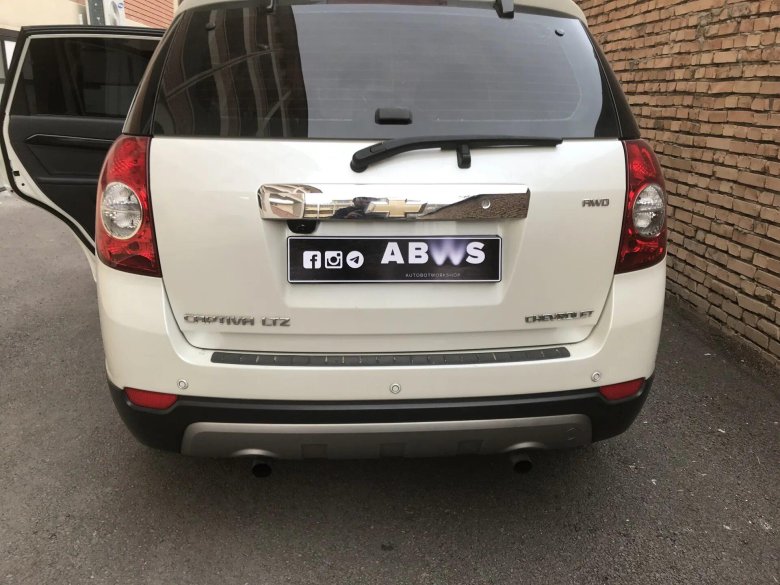 Каптива 140 сзади