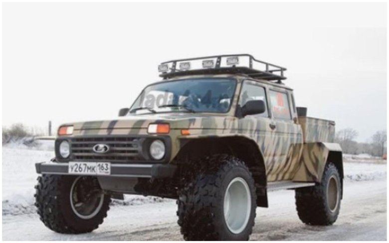 Лада Нива 4х4 пикап